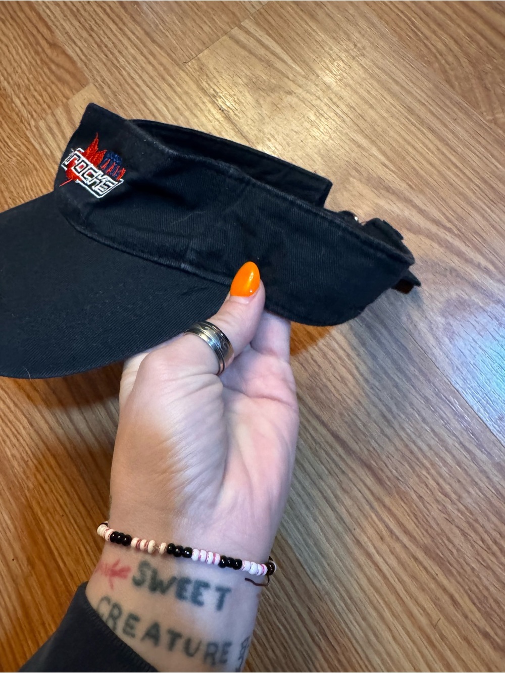 Molson Canadian Rocks Black Visor - Picture 5 of 6